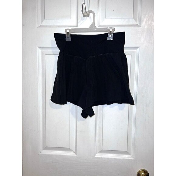 OFFLINE By Aerie Real Me Crossover Black Tennis Skort Flowy Sz L - Picture 2 of 12